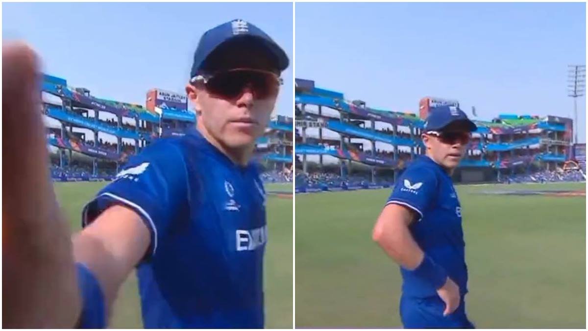 ENG vs AFG: एक ओवर में 20 रन खाने के बाद आपा खो बैठे सैम करन, बाउंड्री पर कैमरामैन से लिया पंगा