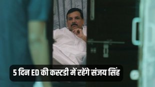 Sanjay Singh, Sanjay Singh News, ED Custody, Hindi News