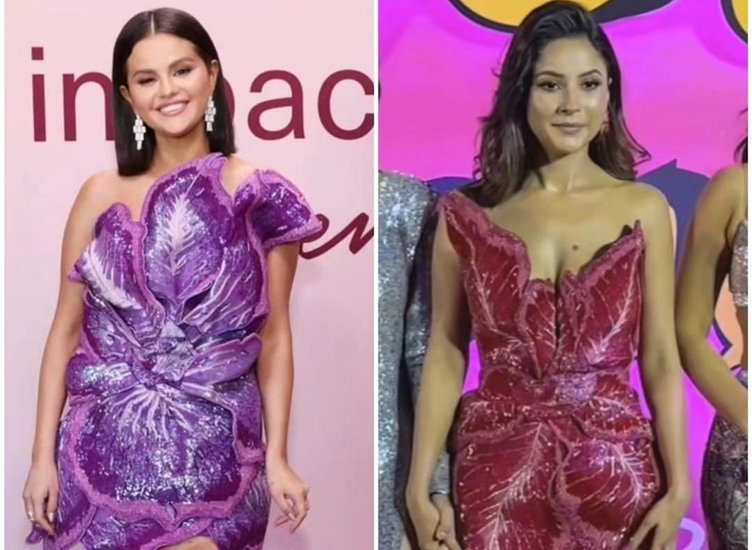 Shehnaaz Gill copy selena gomez