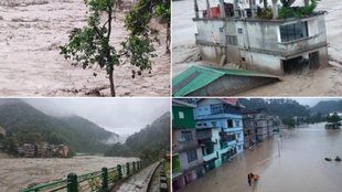 Sikkim CloudBurst | Cloudburst in Sikkim | Cloudburst in North Sikkim