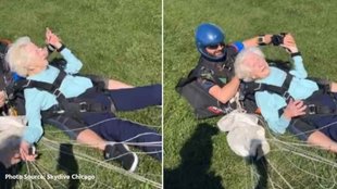 SkyDive II Trending News II Viral Video