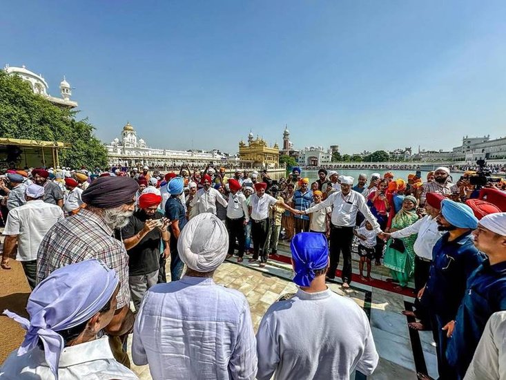 Rahul Gandhi in Punjab