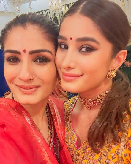 Raveena Tandon traditional attire
