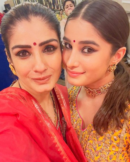Raveena Tandon festive joy