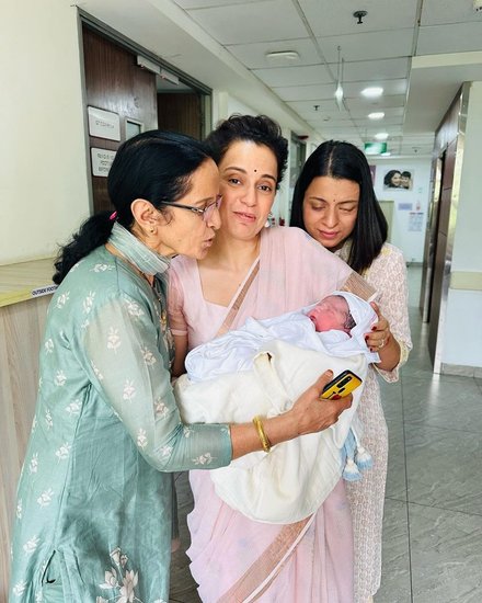 kangana ranaut becomes bua