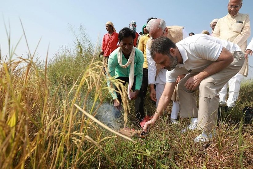 Rahul Gandhi Farmer