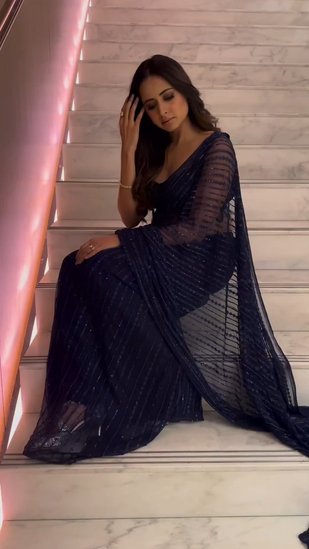 Sargun Mehta in saree