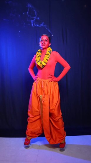 urfi javed pandit look viral