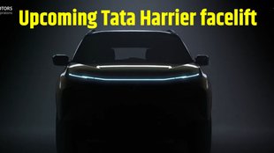 Tata Harrier facelift teaser launch । Tata Harrier facelift launch timeline । Tata Harrier facelift official booking date । Tata Harrier facelift booking process ।Tata Harrier facelift big updates