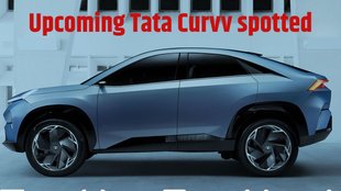 Upcoming Tata Curvv spotted । Tata Curvv details leaked । Tata Curvv exterior । Tata Curvv interior । Tata Curvv features
