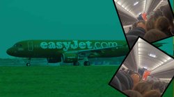 शौचालय के फर्श पर किया पॉटी तो रद्द कर दी गई उड़ान, भड़क उठे यात्री