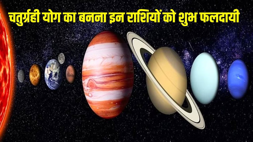 chaturgrahi yog, chaturgrahi yog in horoscope