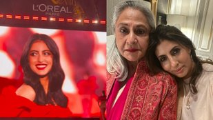 Jaya Bachchan in Paris with family, actress gets emotional after seeing Navya Naveli Nanda