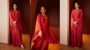 Sonakshi Sinha was seen in kaftan dress, fans went crazy after seeing the traditional look