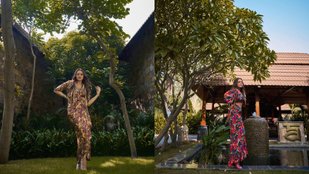 Sonakshi Sinha Looks glamorous in floral dress