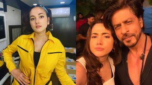 Aaliyah Qureishi is also a good singer, actress danced with Shahrukh Khan even after her injury in Film Jawan