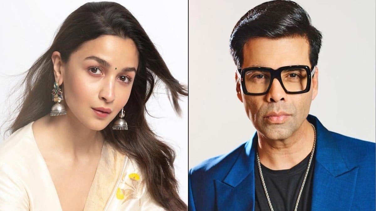 karan johar, alia bhatt karan johar, alia bhatt