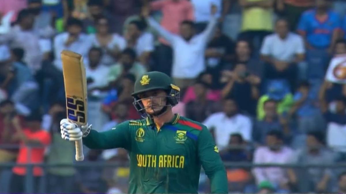 SA vs BAN: क्विंटन डिकॉक की नजरें रोहित के वर्ल्ड रिकॉर्ड पर! जड़ दिया इस विश्व कप का तीसरा शतक