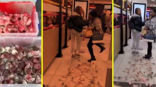 shouting Free Palestine leaves many rats at london McDonald