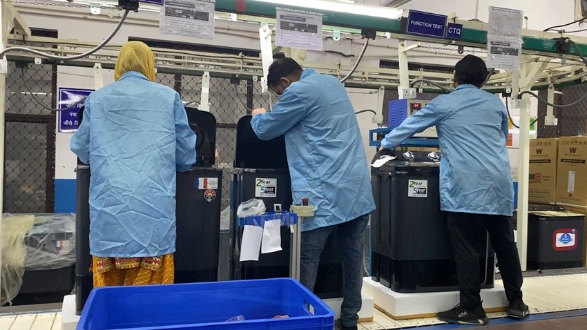 washing machine process