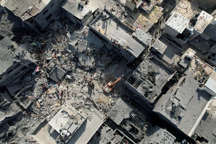 Israel defence forces attack in Gaza trip