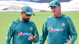 Pakistan captain Babar Azam | team director Mickey Arthur | World Cup | Pakistan Cricket Team