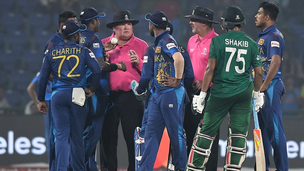 angelo mathews | angelo Mathews time out | Team India | Sanjay bangar reaction | World cup | World Cup 2023 | ICC Cricket World Cup