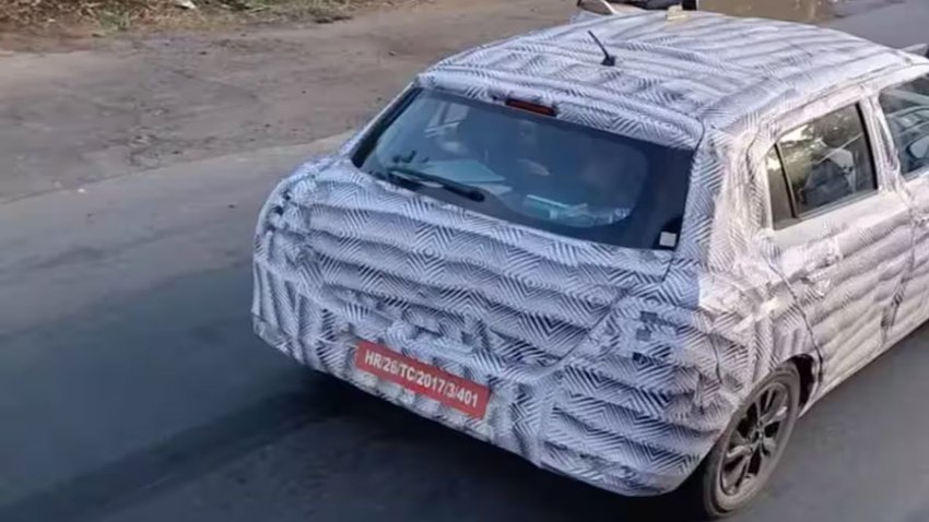 2024 Maruti Suzuki Swift फिर हुई स्पॉट, (फोटो- piloton_wheels/Instagram)
