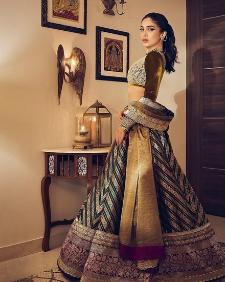Bhumi Pednekar Lehenga Pics