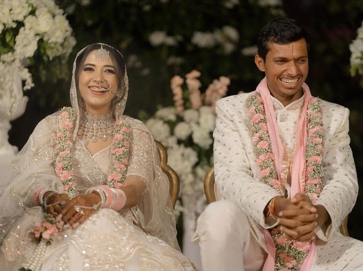 Navdeep Saini marries swati asthana