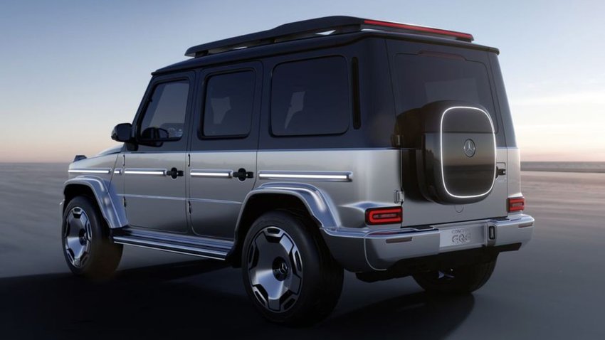 Mercedes Benz all electric G Wagon