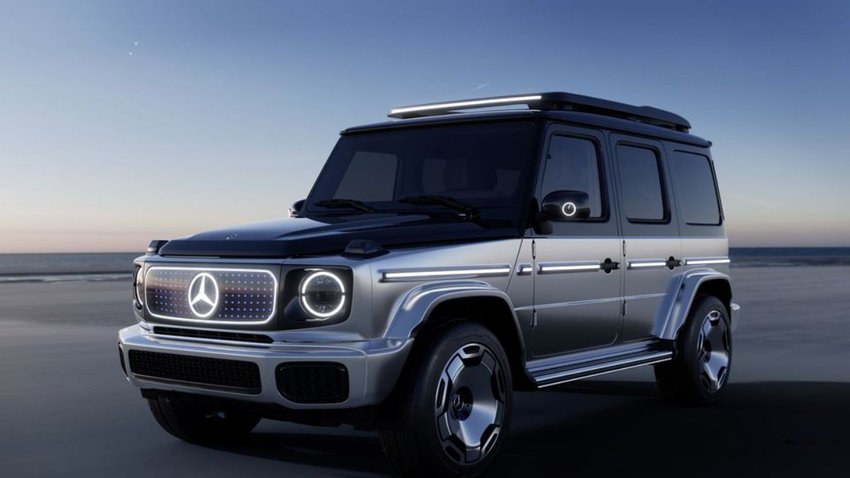 Mercedes Benz all electric G Wagon