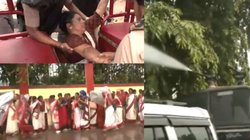 Anganwadi Workers Protest: आंगनबाड़ी कार्यकर्ताओं ने बिहार विधानसभा का किया घेराव, पुलिस ने किया वॉटर कैनन का इस्तेमाल; कई बेहोश