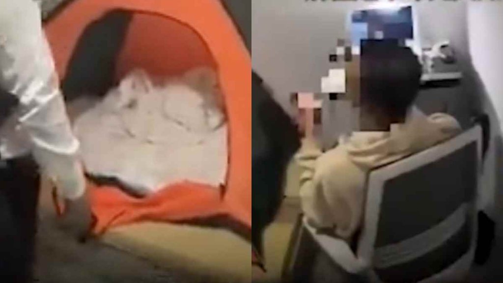 China Man living in mall for 6 months