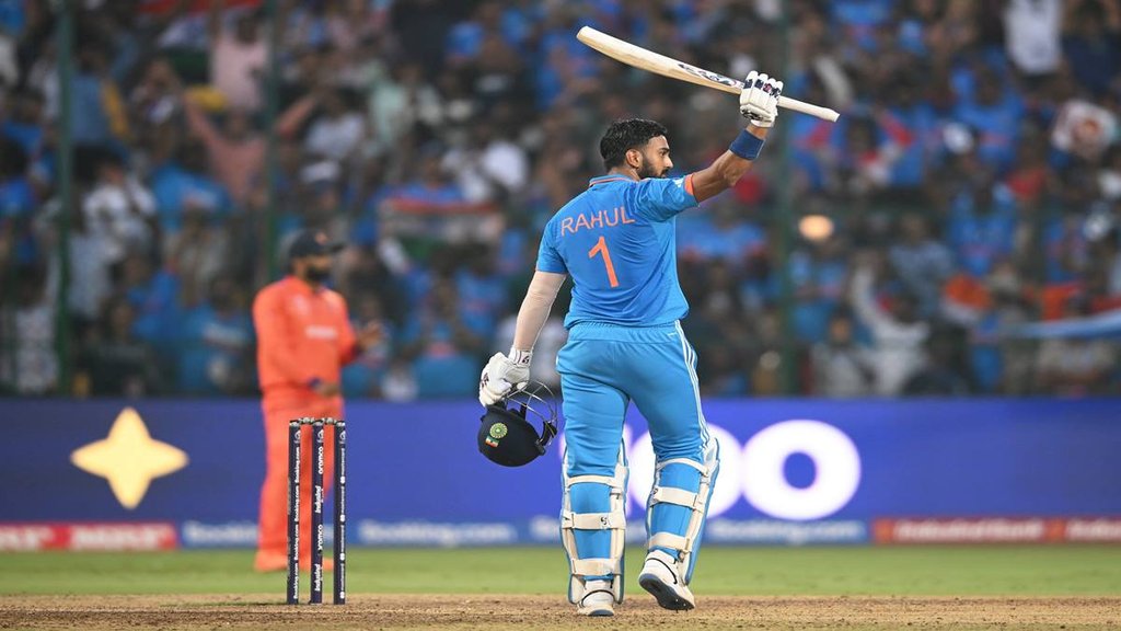 KL Rahul century | world cup | ind vs ned