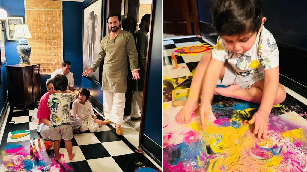 Kareena Kapoor Saif Ali khan Diwali Celebration
