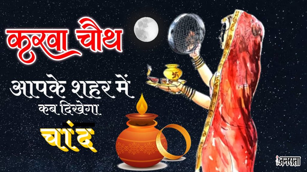 Karwa Chauth 2023 | Karwa Chauth Moon Rise Time | Chand Kab Niklega