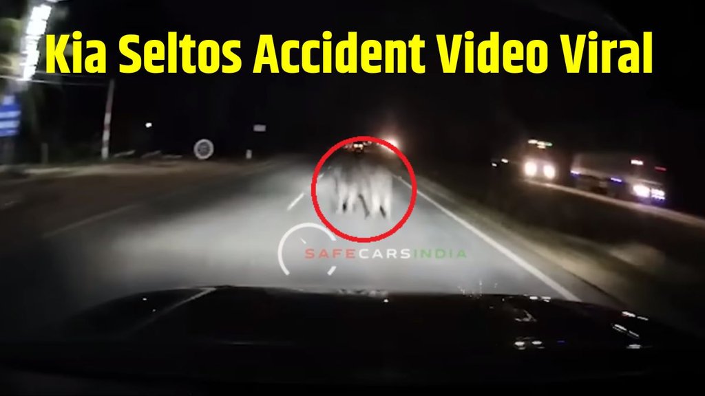 Kia Seltos Accident Viral Video । Car Accident Viral Video । Kia Seltos hits buffalo । Kia Seltos Buffalo Accident