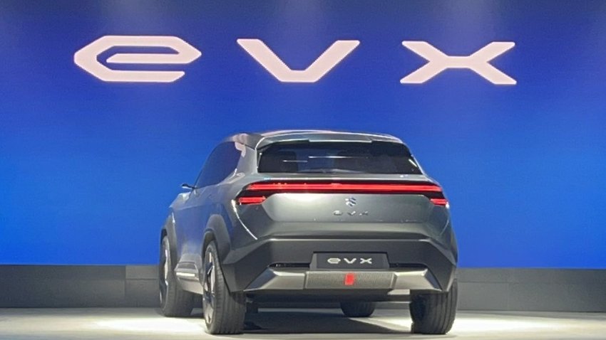 Maruti evX Rear Side