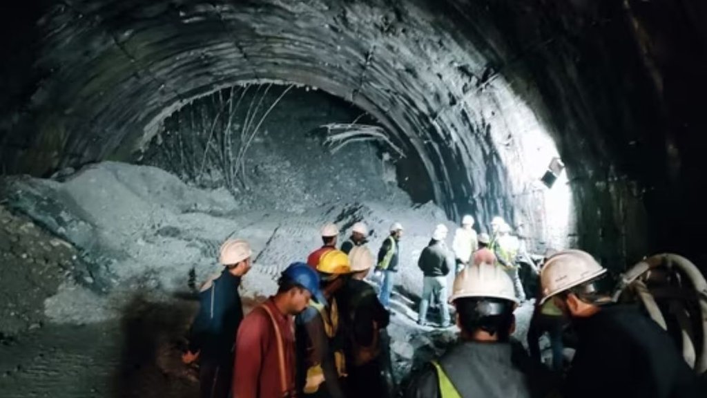 Tunnel Collapses Uttarakhand | tunnel collapses in Uttarkashi | Uttarkashi