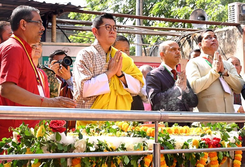 Bhutan King Modi meet