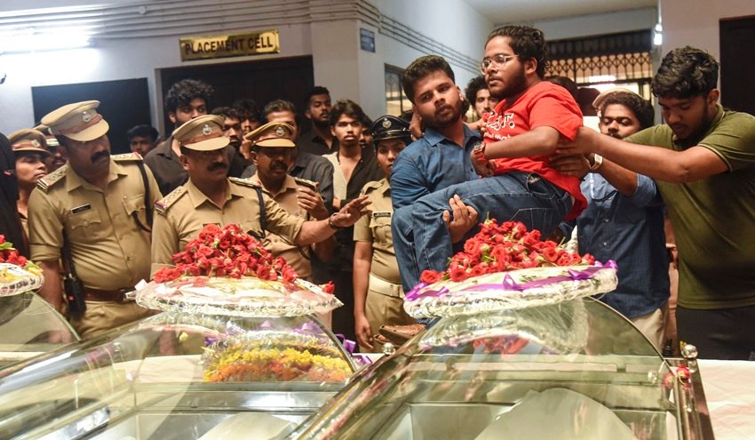 students who died after a stampede during the annual festival