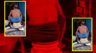 Paneer Making Photo viral