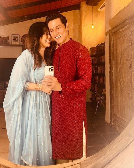 Randeep Hooda and lin laishram