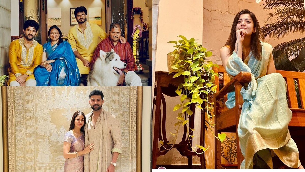 Rashmika-Vijay Celebrate Diwali