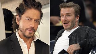 Shah Rukh Khan Hosted Private Party for David Beckham at Mannat