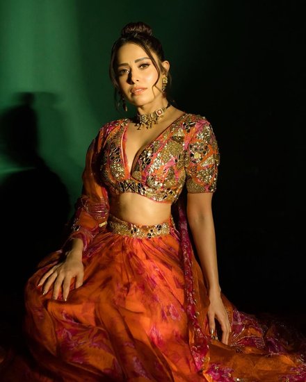 Nushrratt Bharuccha diwali celebration
