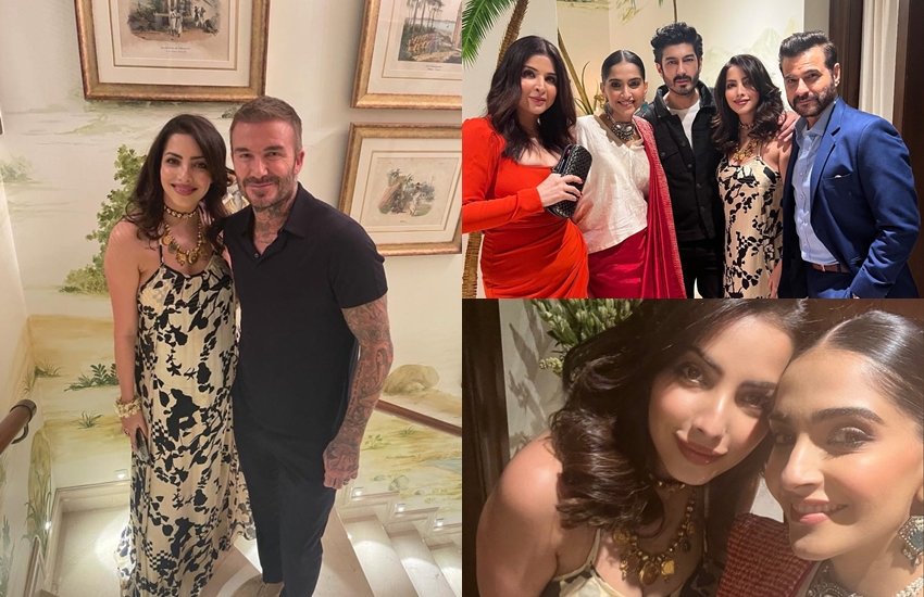 Sonam Kapoor Hosted David Beckham Welcome Party