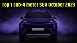 Tata Nexon से लेकर Maruti Brezza तक Top 7 sub-4 meter SUV जिन्हें अक्टूबर में बनाया ग्राहकों ने पहली पसंद