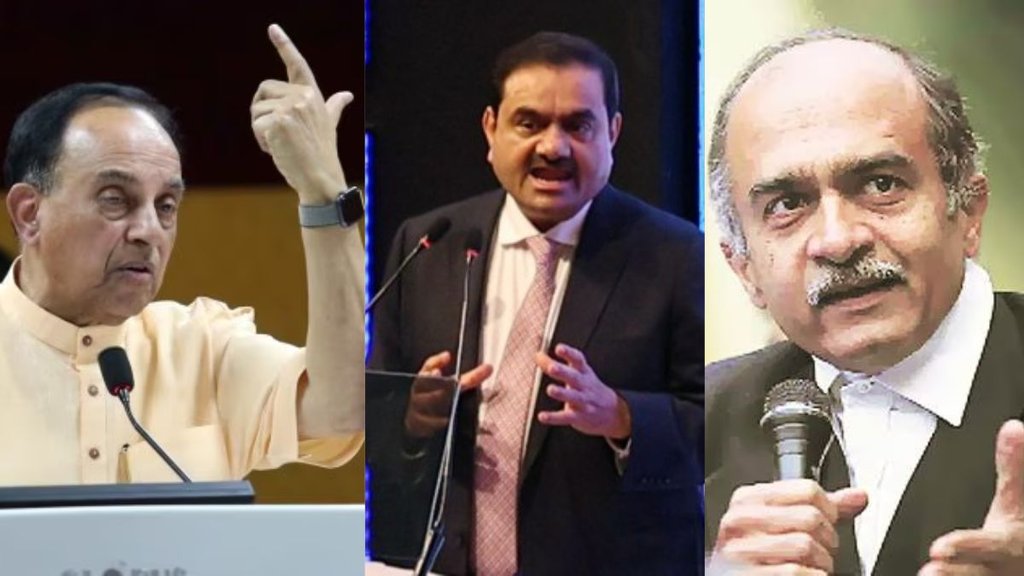Uttarkashi Tunnel Accident | Subramanian Swamy Prashant Bhushan | Adani Group